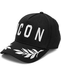 DSquared² 'Icon' Baseballkappe - Schwarz