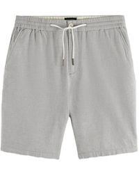 Scotch & Soda - Drawstring Elasticated-Waist Shorts - Lyst