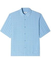 Sandro - Camisa Con Motivo Geométrico - Lyst