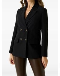 Guess - Nausica Double-Breast Blazer - Lyst
