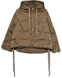 Twinset - Hooded Quilted Puffer Jacket - Lyst