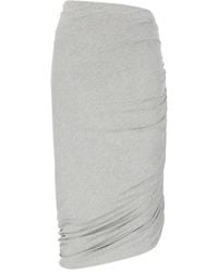 The Attico - Stretch Jersey Skirt - Lyst