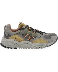 Flower Mountain - Yamabushi Suede-Panelled Speckled Sneakers - Lyst