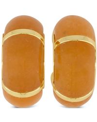 Lizzie Fortunato - Zellige Hoop Earrings - Lyst