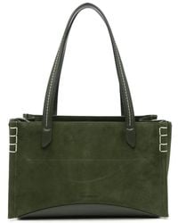 JW Anderson - Elongated Loafer Cabas Contrast-Stitch Panelled Tote Bag - Lyst