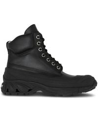 Burberry - Arthur Lace-Up Boots - Lyst