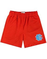 Eric Emanuel - Ee Basic Logo-Print Shorts - Lyst