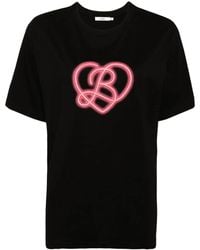 B+ AB - Logo-Print Cotton T-Shirt - Lyst