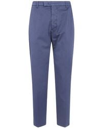 Michael Coal - Cotton-Twill Trousers - Lyst