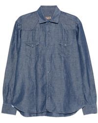 Barba Napoli - Flap-Pocket Shirt - Lyst