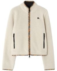 Burberry - Faux Fur & Shearling Jackets - Lyst