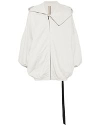 Rick Owens - Mountain Hun Asymmetric-Zip Hoodie - Lyst