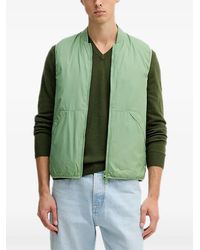 Benetton - Zip Pocket Gilet - Lyst