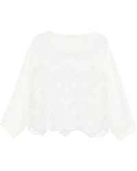 Maurizio Braschi - Laced Top - Lyst