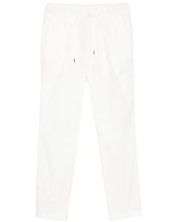 Herno - Drawstring Straight Trousers - Lyst