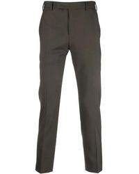 PT Torino - Cropped Tailored Trousers - Lyst