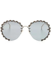 Chloé - Idora Round-Frame Sunglasses - Lyst
