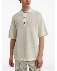 Won Hundred - Button-Fastening Polo Shirt - Lyst