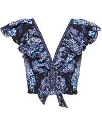 CAMILLA - Delft Dinasty フローラル トップ - Lyst