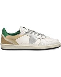 Philippe Model - Nice Low-Top Sneakers Met Textuur - Lyst