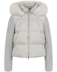 Moose Knuckles - Fur-Trim Panelled Jacket - Lyst