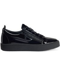 Giuseppe Zanotti - Birel Patent Leather Sneakers - Lyst