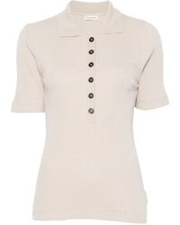 Marc O' Polo - Ribbed-Knit Polo Top - Lyst