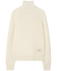Burberry - Cashmere Turtleneck Sweater - Lyst
