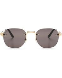 Cartier - Rimless Square-Frame Sunglasses - Lyst