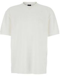 Giorgio Armani - Logo-Detail T-Shirt - Lyst
