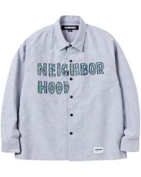 Neighborhood - Overhemd Met Geborduurd Logo - Lyst