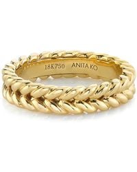 Anita Ko - 18K Geelgouden Ring - Lyst