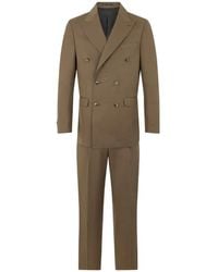 Roberto Cavalli - Peak-Lapels Double-Breasted Suit - Lyst
