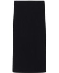 ARMANI EXCHANGE - Ribbed Pencil Skirt - Lyst