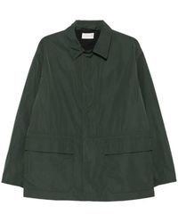 The Row - Frank Drawstring-Waist Flap-Pocket Jacket - Lyst