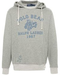 Polo Ralph Lauren - Polo Bear-print hoodie - Lyst