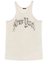 R13 - New York Relaxed Tank - Lyst
