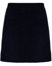 Lisa Yang - Clare Ribbed Mini Skirt - Lyst