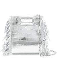 Maje - M Mini-Tasche Aus Krokodilleder - Lyst