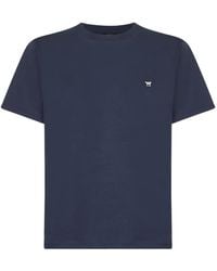 Weekend by Maxmara - Butterfly-Embroidered Crew-Neck T-Shirt - Lyst