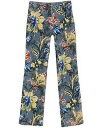 Etro - Jean À Fleurs - Lyst