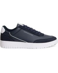 Tommy Hilfiger - Logo-Print Panelled Sneakers - Lyst