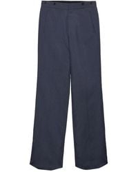 Prada - Mohair And Silk Pants - Lyst