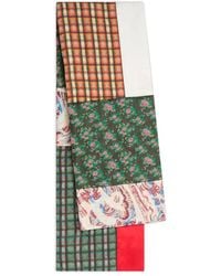 Dries Van Noten - Sciarpa Con Design Patchwork - Lyst