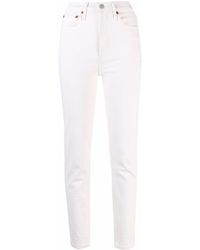 RE/DONE - Cropped Jeans - Lyst