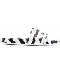 adidas - Sandals Black - Lyst