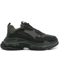Balenciaga - Triple S Panelled Chunky Sneakers - Lyst
