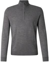Bogner - Ouri Quarter-Zip Virgin/Wool Sweater - Lyst