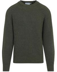 Carhartt - Jersey de canalé con cuello redondo - Lyst