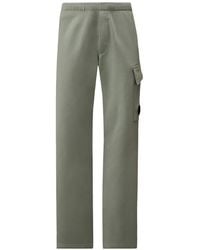 C.P. Company - Diagonal-Raised Fleece Cargo-Pocket Cotton Track Pants - Lyst